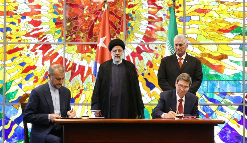 ایران و کوبا ۶ سند همکاری امضا کردند