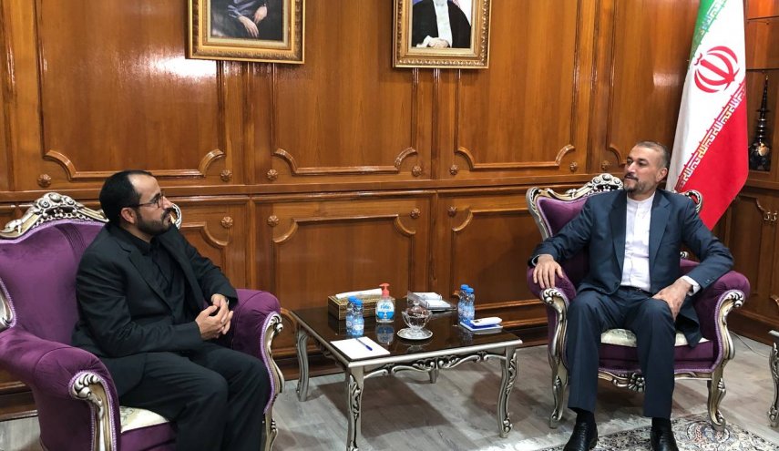 دیدار محمد عبدالسلام با امیرعبداللهیان در مسقط