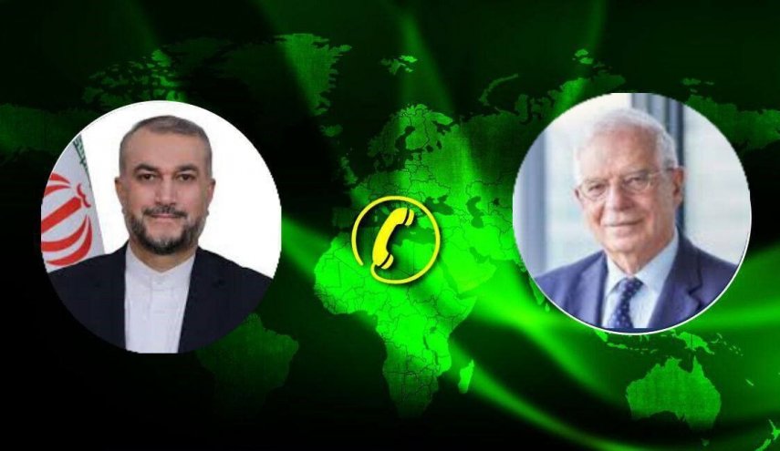امیرعبداللهیان در گفت‌گو با بورل: مذاکرات اخیر با طرف اروپایی سازنده بود