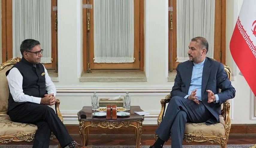 امیدواری امیرعبداللهیان به پیشبرد پروژه بندر چابهار و کریدور شمال - جنوب