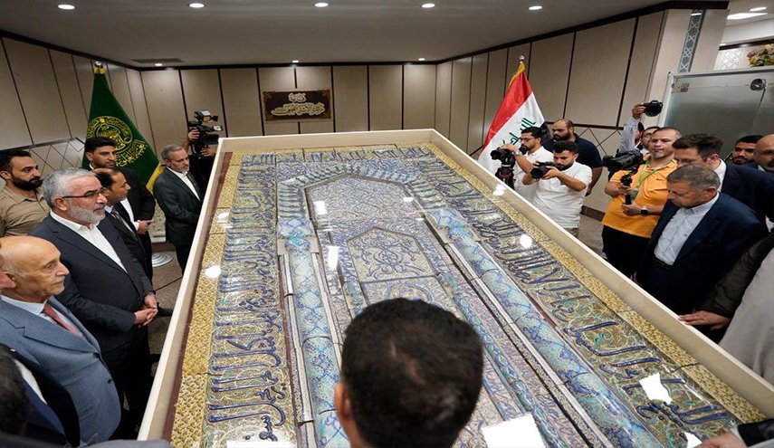 النجف الاشرف.. إزاحة الستار عن محراب أثري عمره (800) عام