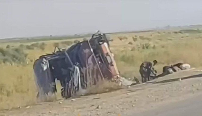مصرع وإصابة زوار إيرانيين بحادث تصادم على طريق سامراء