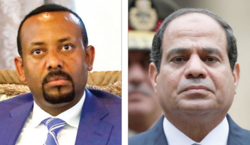 السيسي وآبي أحمد يبحثان الأزمة السودانية وقضية سد النهضة