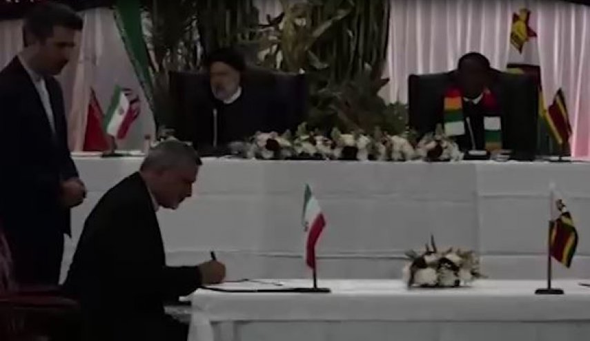 امضای ۱۲ اسناد همکاری میان تهران و هراره+ویدیو
