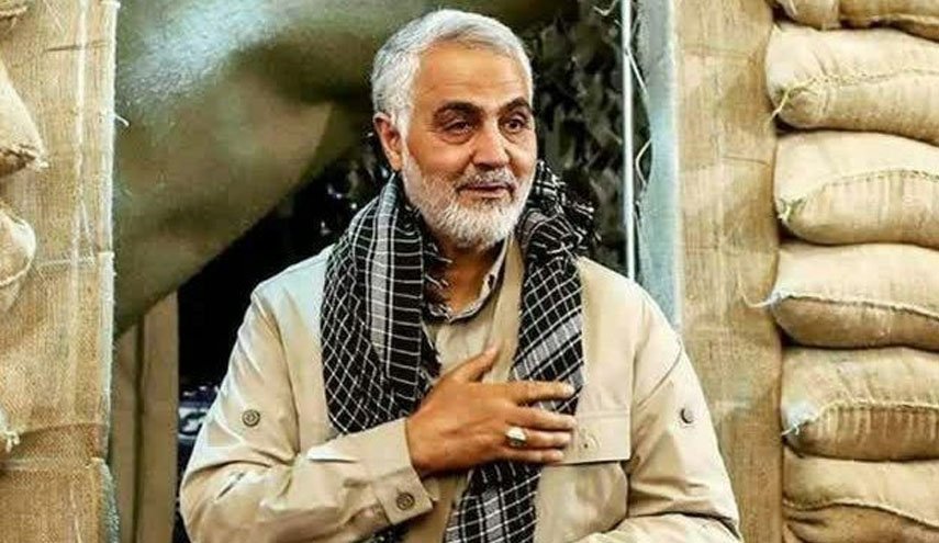 ویدیوی منتشر نشده از حضور شهید سلیمانی در فاصله چند ده‌متری داعش 