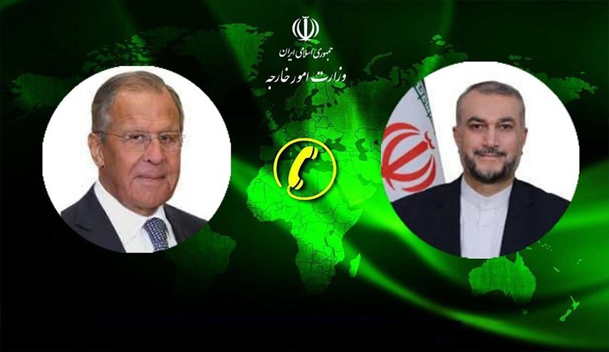 أمير عبداللهيان يبحث مع لافروف القضايا ذات الاهتمام المشترك