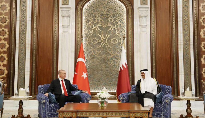 اردوغان وارد قطر شد