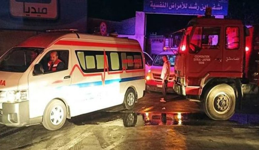 وفاة شخص وإصابة 24 آخرين جراء حريق في مستشفى بدمشق