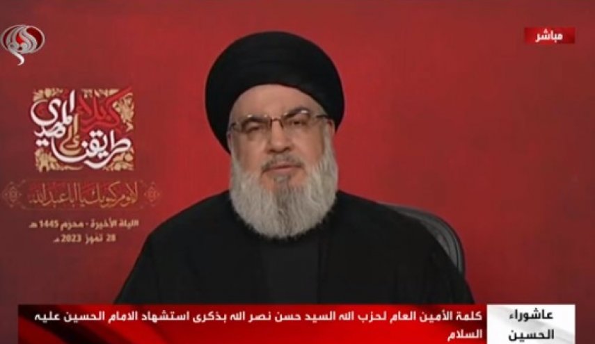 سید حسن نصرالله: تروریست‌های تکفیری انفجار منطقه سیده زینب دمشق را انجام دادند