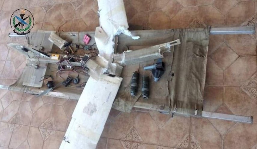الجيش السوري يدمر طائرات مسيرة للإرهابيين (صورة)