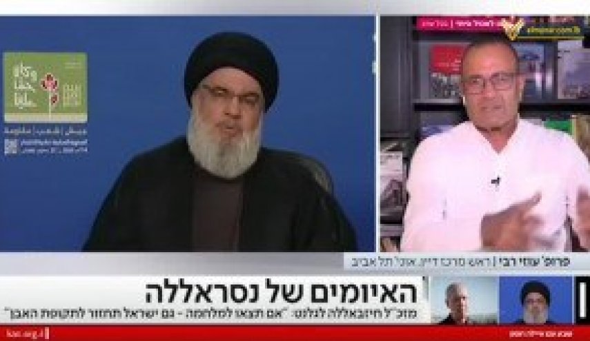 رسانه های اسرائیلی: تهدیدات نصرالله همچون شلیک موشک به اسرائیل یوده است