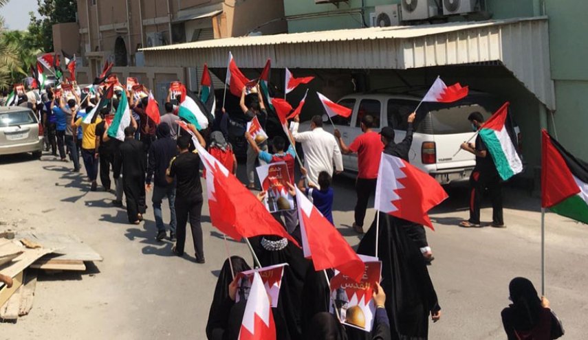 مسيرات شعبية بالبحرين تضامنا مع سجناء الراي