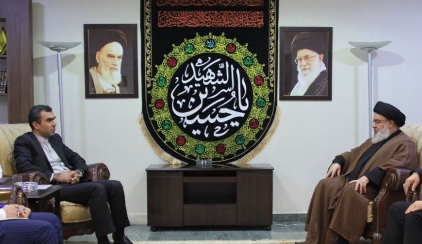 دستیار امیرعبداللهیان با سید حسن نصرالله دیدار کرد