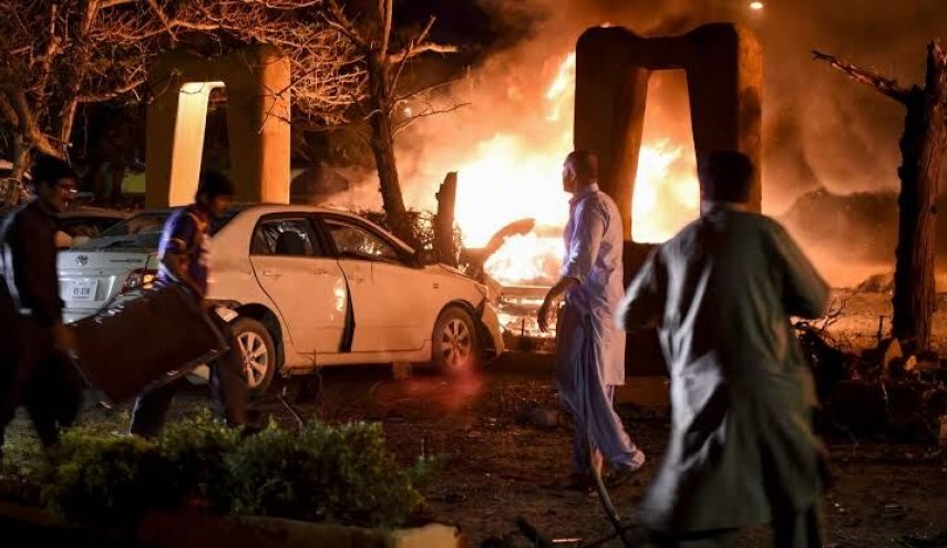 کشته شدن 11 نفر بر اثر انفجار بمب در غرب پاکستان 