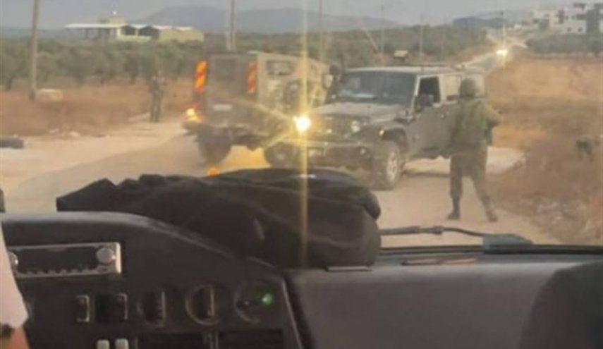 زیرگرفتن 2 جوان فلسطینی توسط ارتش اشغالگران