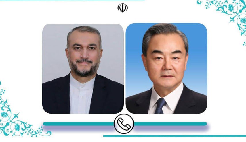 گفتگوی تلفنی وزرای خارجه ایران و چین