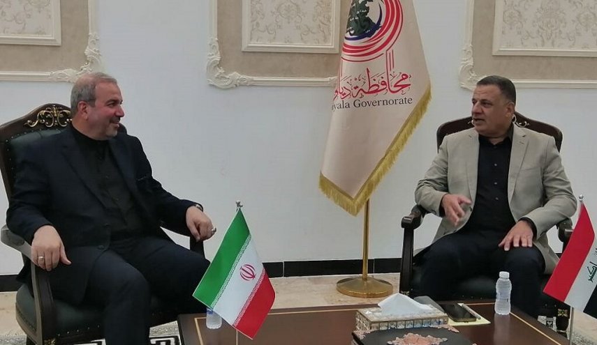 سفیر ایران با استاندار دیالی عراق درباره روند خدمات به زائران اربعین دیدار کرد