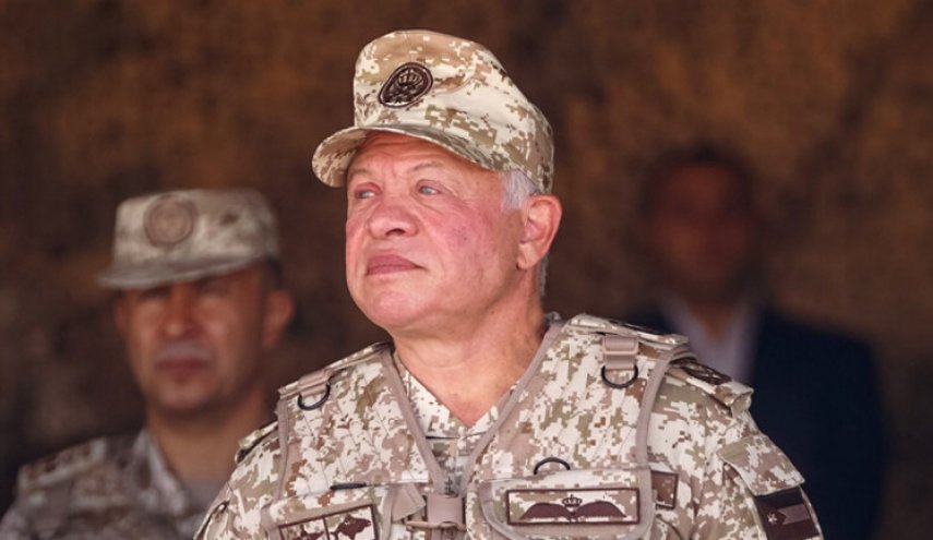لقاء بين الملك الأردني ورئيس هيئة الأركان المشتركة للجيش الأمريكي