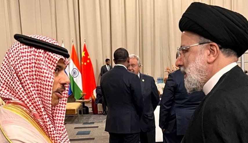 دیدار وزیر خارجه عربستان با رئیس‌جمهور 
