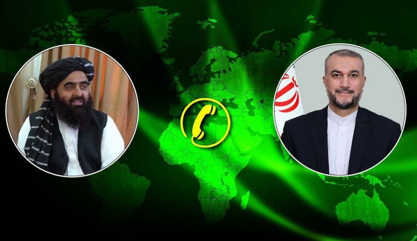 تأکید دوباره امیرعبداللهیان بر حق‌آبه ایران در گفت‌وگو با امیرخان متقی


