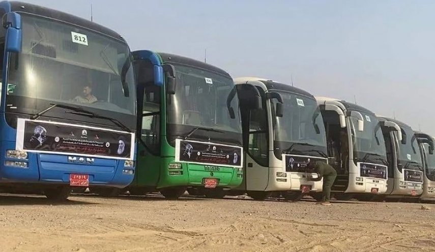 الحشد الشعبی ده‌ها خودرو برای انتقال زائران اربعین در عراق اختصاص داد
