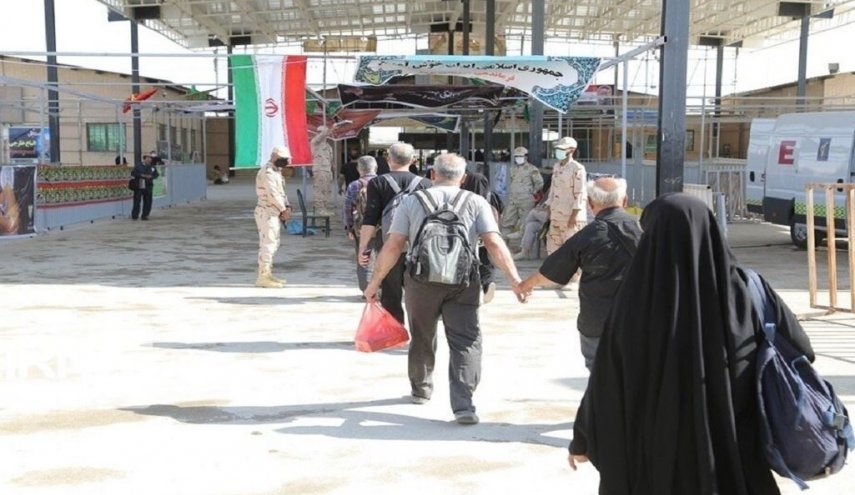 دخول الدفعة الأولى من زوار الأربعين الأفغان إلى ايران