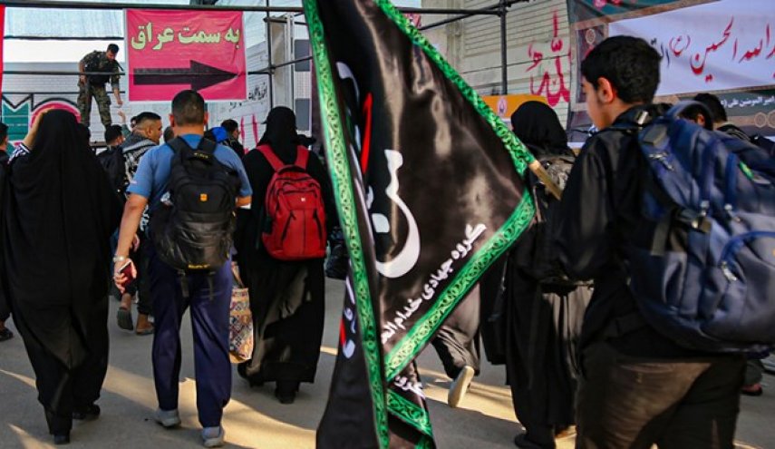 تسهیل در خروج زائران اربعین در مرز مهران با بازگشایی چهارمین «در خروجی»