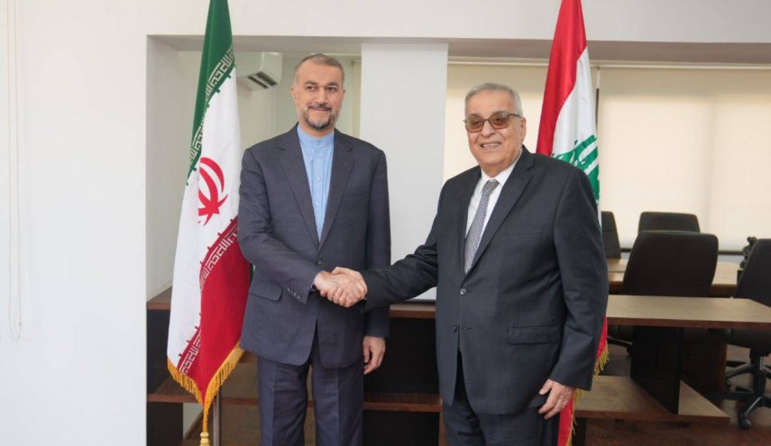 دیدار امیر عبداللهیان با وزیر امور خارجه لبنان