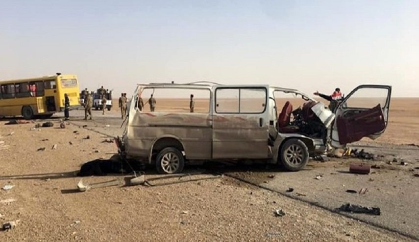 إصابة 16 زائرا إيرانيا في حادث سير بمحافظة واسط العراقية