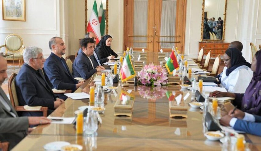 امیرعبداللهیان با وزیر امور خارجه بورکینافاسو دیدار و گفتگو کرد