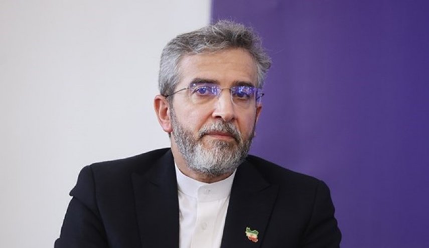 باقري: استئناف المفاوضات وإتمام الاتفاق يرتبط بواقعية الطرف الآخر
