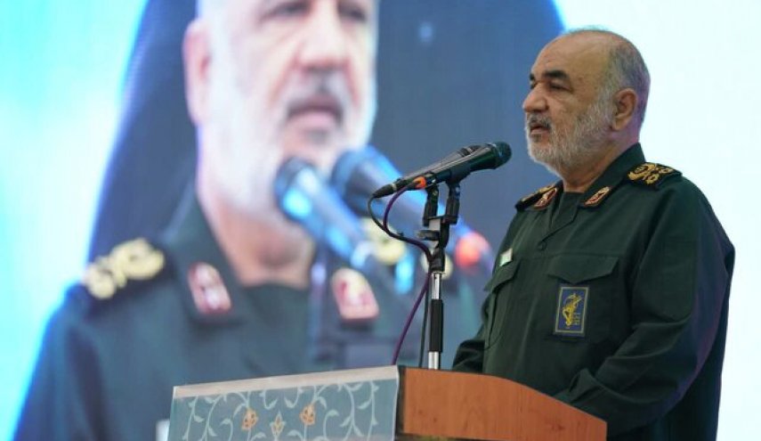 فرمانده کل سپاه: اگر فضای بین ما و شما امنیتی بشود دست ما بازتر و عمر شما کوتاه‌تر می‌شود
