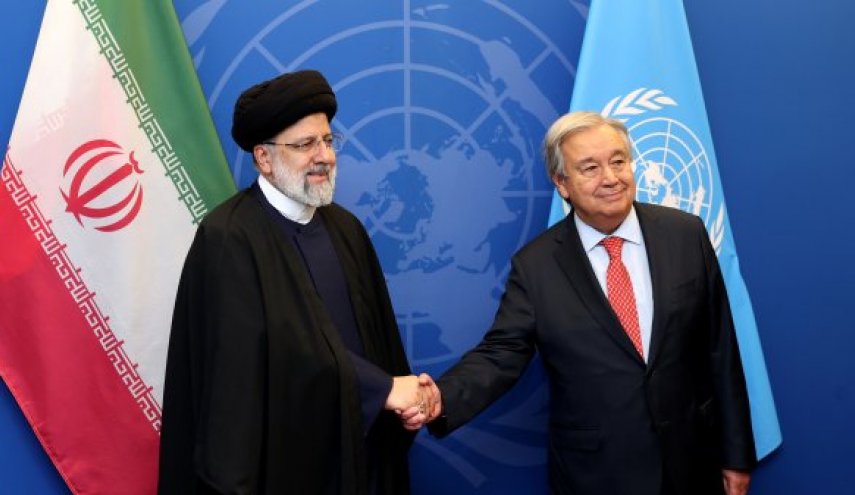 رئیسی: ایران آماده مشارکت برای گسترش صلح و امنیت در جهان و جلوگیری از ظلم به ملت‌هاست / عدالت جنسیتی و توجه به حقوق زنان در جمهوری اسلامی ایران در دنیا کم نظیر است / قدردانی گوترش از نقش سازنده ایران در قبال تحولات یمن