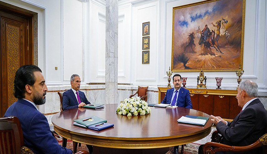 رئاسات العراق الأربع ترفض بشدة أي عدوان يستهدف أراضيها