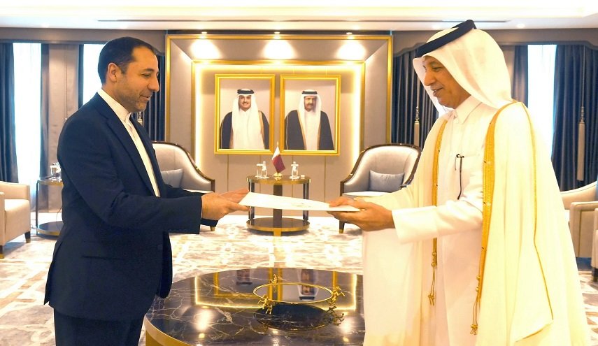 قطر تستلم أوراق اعتماد سفير إيران الجديد لديها