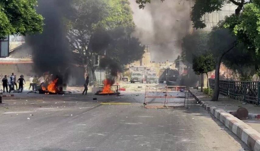 درگیری‌ها در شهرک حواره در جنوب نابلس؛ 78 فلسطینی زخمی شدند +فیلم