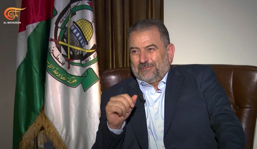 العاروری: «طوفان الاقصی» نبرد هلاکت دشمن است + فیلم