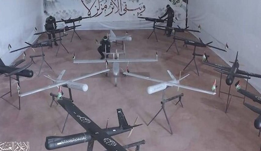 گردان‌های قسام: درساعات اولیه عملیات طوفان الاقصی با 35 پهپاد دشمن را هدف قرار دادیم 