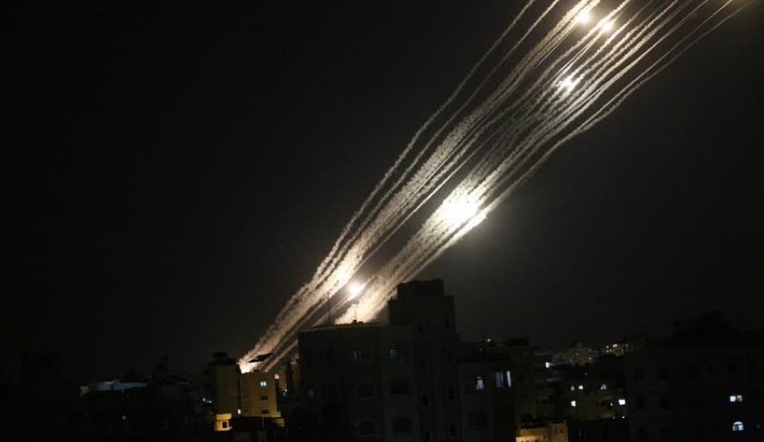 حملات موشکی مقاومت فلسطین به فرودگاه بن گوریون 