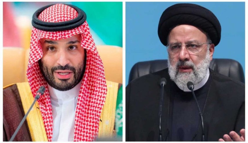 گفت و گوی ۴۵ دقیقه ای رئیس‌جمهور و ولیعهد عربستان سعودی