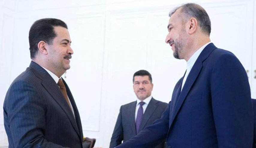 امیرعبداللهیان با نخست‌وزیر عراق دیدار کرد
