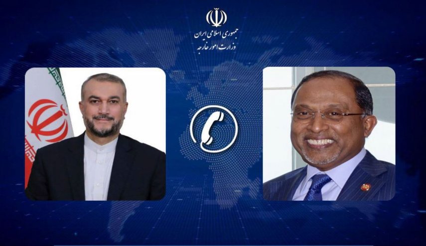 گفتگوی تلفنی وزرای امور خارجه جمهوری اسلامی ایران و مالزی