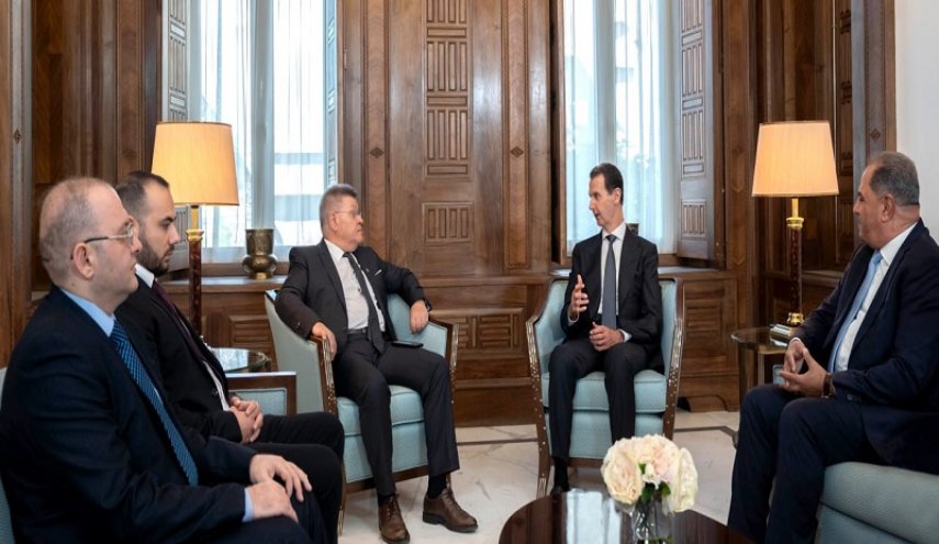 بشار الأسد: قتل أبرياء غزة يجري بسبب تمسكهم بحقوقهم

