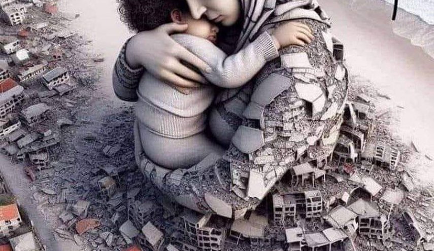 بالصورة.. استشهاد ممثلة فلسطينية مشهورة مع أبنتيها في غزة
