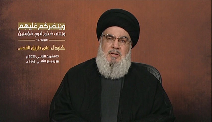 سید حسن نصرالله: ناوها و پایگاه‌های آمریکا در منطقه هدف مقاومت است/ تمام گزینه‌ها روی میز است