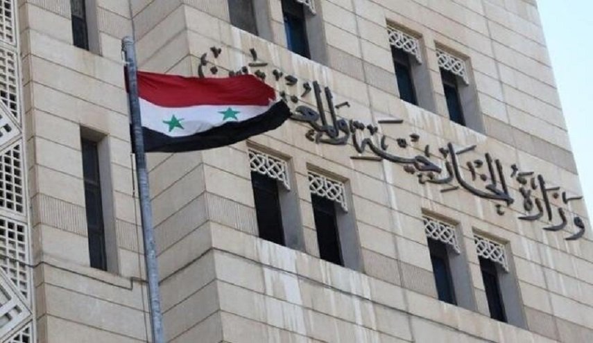 بيان خارجية سوريا حول عدوان الاحتلال وحلفائه على أراضيها