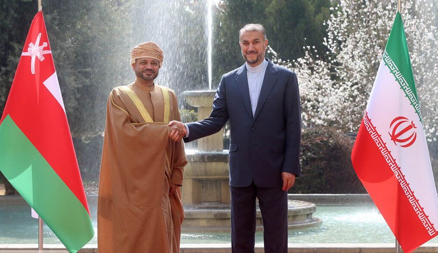 استقبال امیرعبداللهیان از همتای عمانی در تهران +فیلم