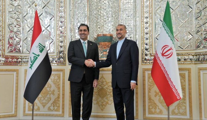 دیدار نایب رییس مجلس مجلس عراق و هیات همراه با وزیر امور خارجه