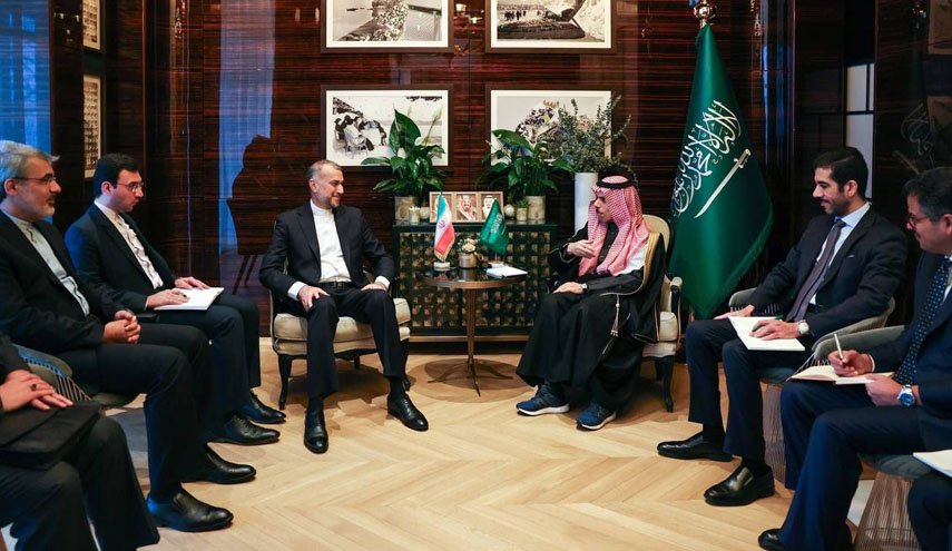 تاکید امیرعبداللهیان بر تلاش مشترک تهران و ریاض برای برقراری آتش بس فوری در غزه