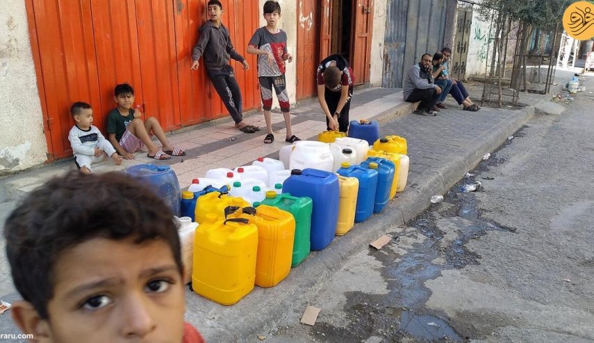 بحران آب در غزه و نسل‌کشی توسط صهیونیست‌ها
